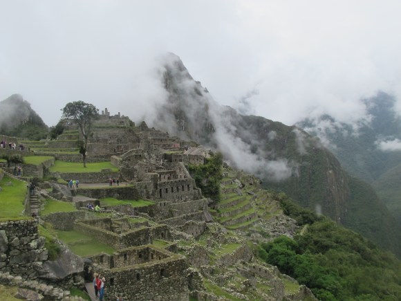 a view with the clouds. 