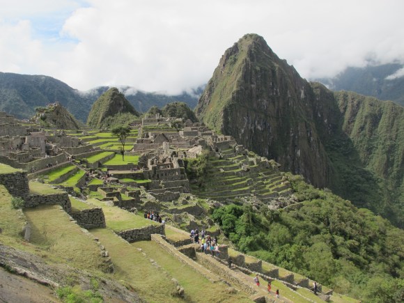 in the morning we climbed huayna picchu (the tall mountain in the back)...while it was pouring rain...after our hike, i devoured the entire buffet at the lodge, and the sun kindly came out in the afternoon and proved just how incredible machu picchu really is. 
