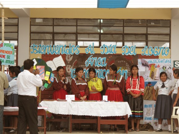 my students highlighting what they have learned in their speech class.